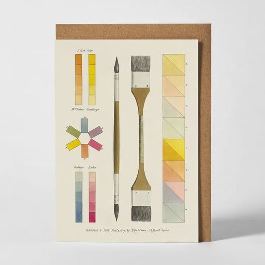 Art of Coloring Card