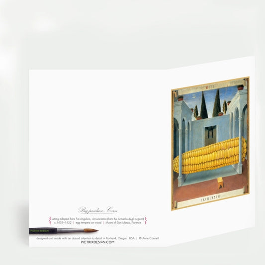 Big Produce - Corn Greeting Card