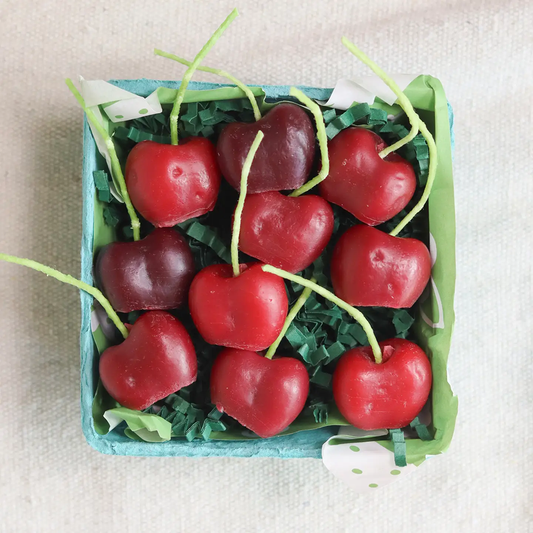 Beeswax Candle - Dark Cherries