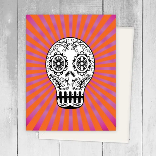 DOTD Pop Up Skull - Greeting Card