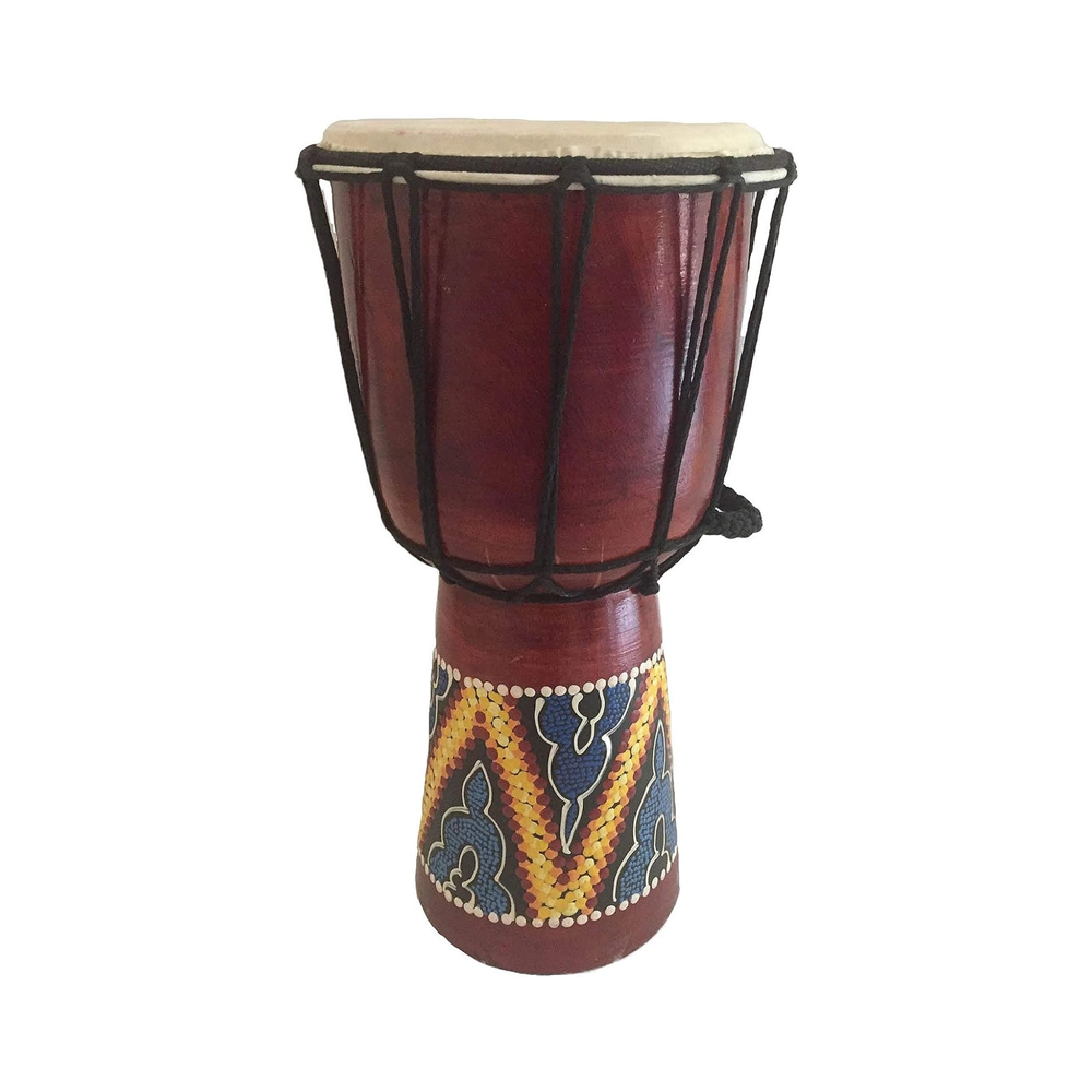 Hand-carved Djembe Drum