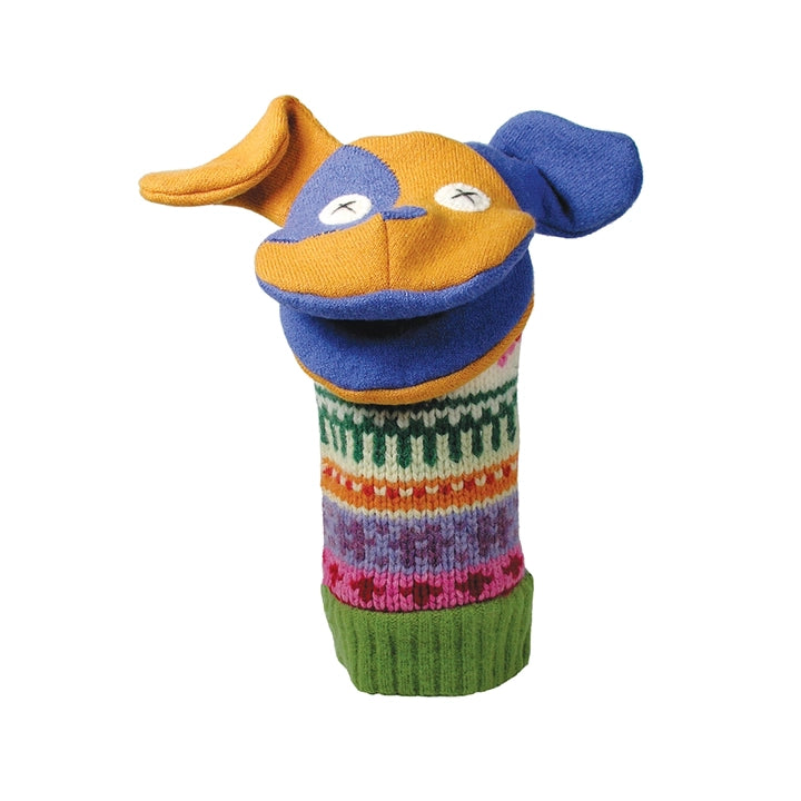 Reclaimed Wool Hand Puppets