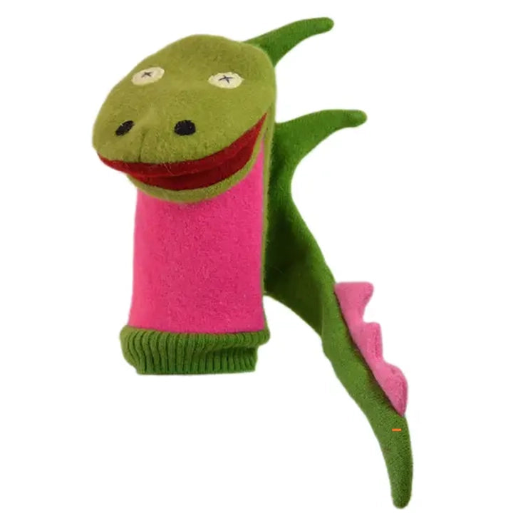 Reclaimed Wool Hand Puppets