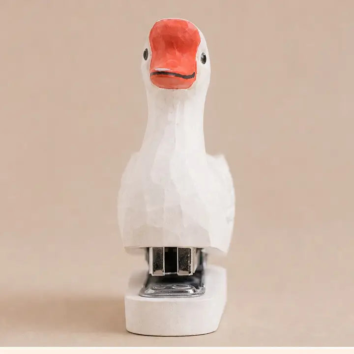 Handcarved Wooden Animal Staplers