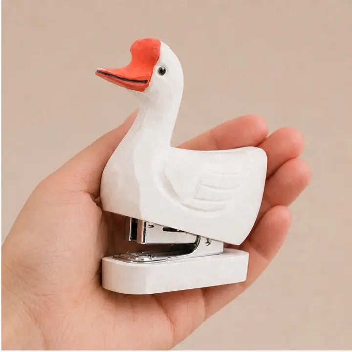 Handcarved Wooden Animal Staplers
