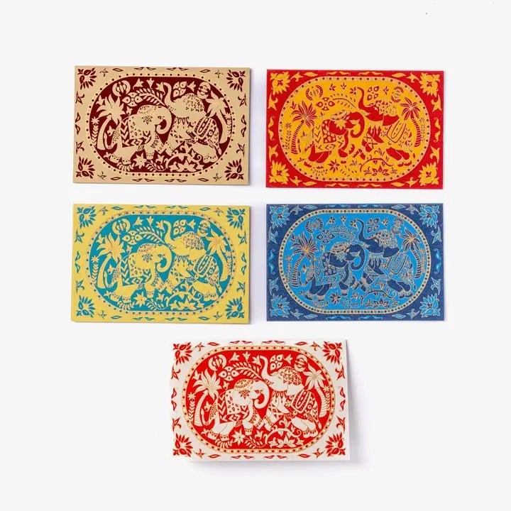 Block Printed Cards