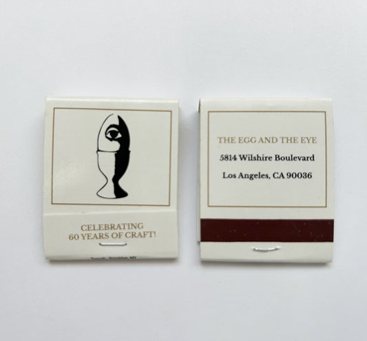 Egg and The Eye Matchbooks