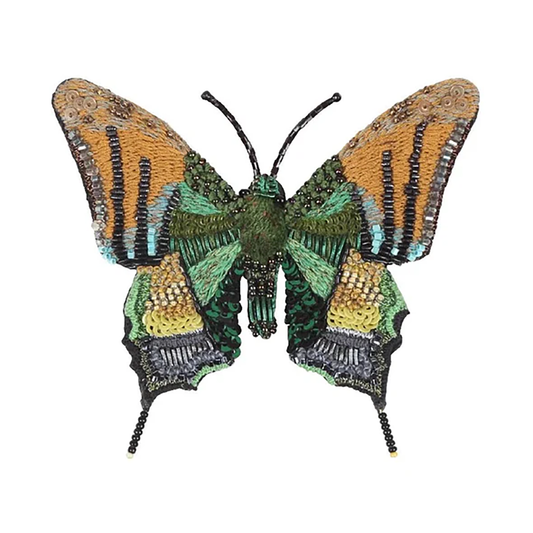 Emperor of India Butterfly Brooch