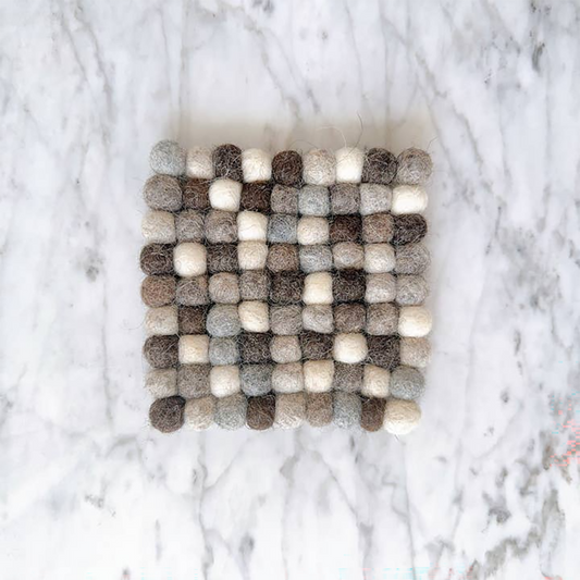 Felt Ball Coasters