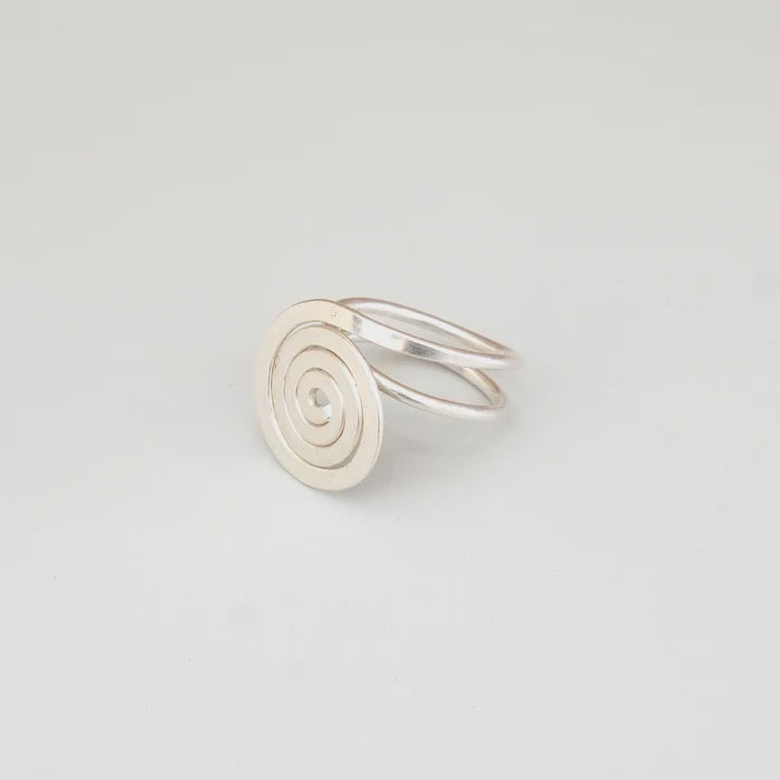 Flat Spiral Ring