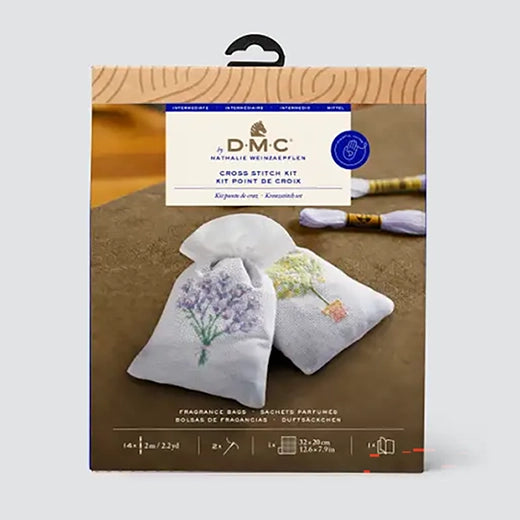 Designer Cross Stitch Kit - Fragrance Bags