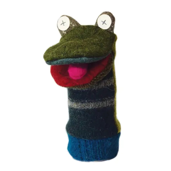 Reclaimed Wool Hand Puppets