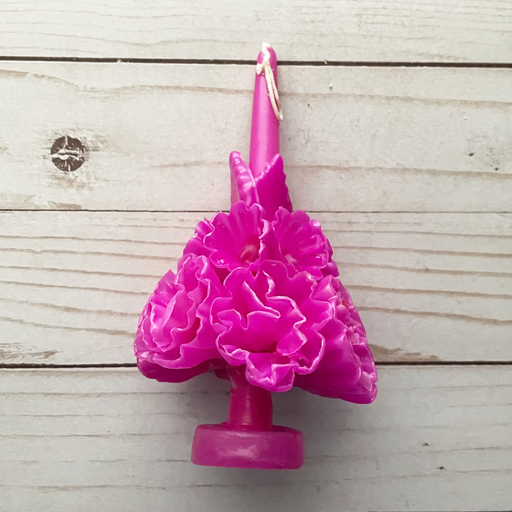 Oaxaca DOTD Floral Candle