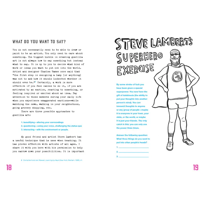 Guerilla Art Guide