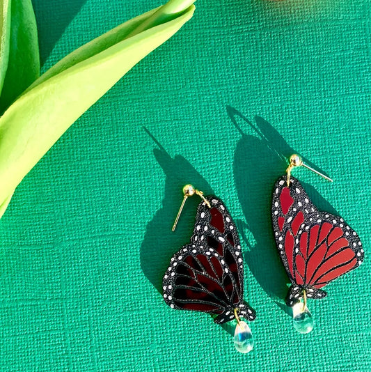 Garden Queen Acrylic Earrings