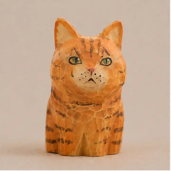 Handcarved Sitting Animals