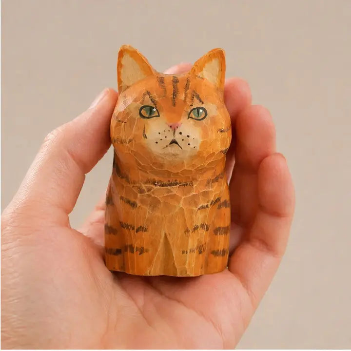 Handcarved Sitting Animals
