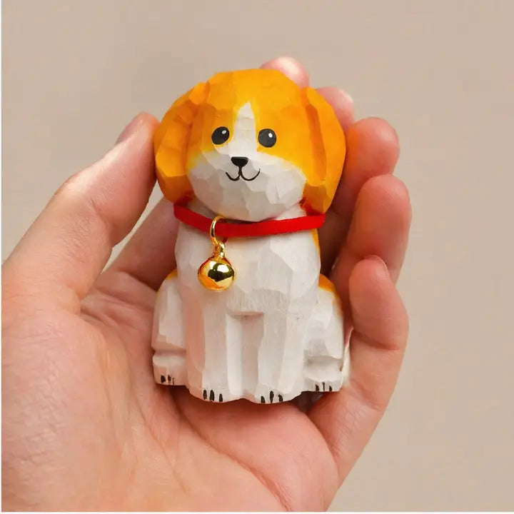 Handcarved Sitting Animals