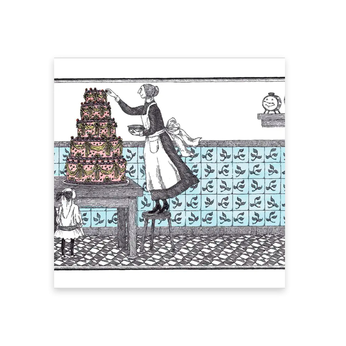 Edward Gorey Birthday Card