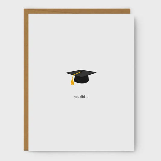 Graduation Cap Card