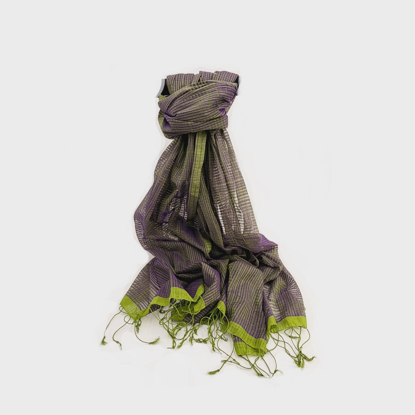Cotton Shot Weave Scarf
