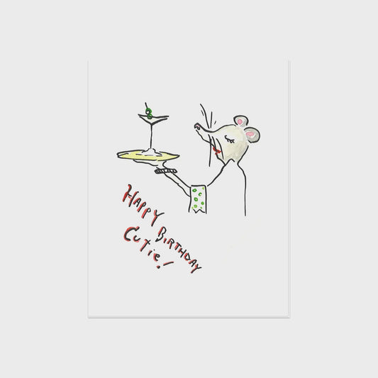 Birthday Cutie Card