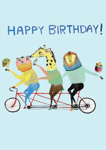 Birthday Bike Card