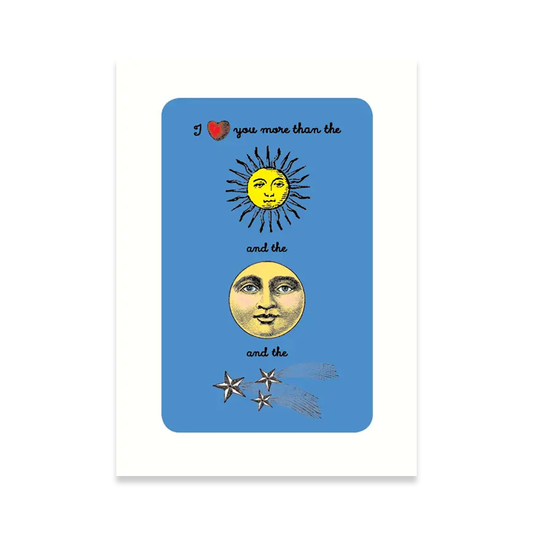 Sun Moon Stars - Love Greeting
