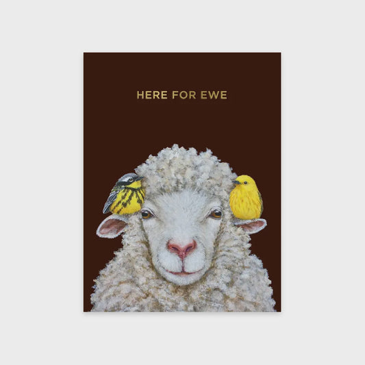 Here For Ewe - Card