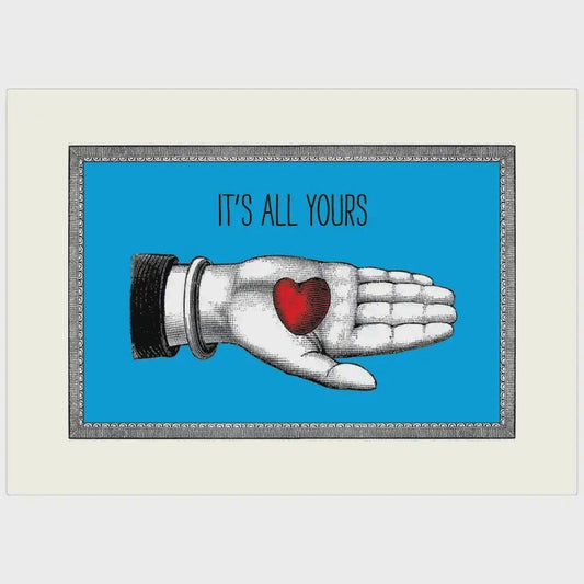 Here's My Heart - Card