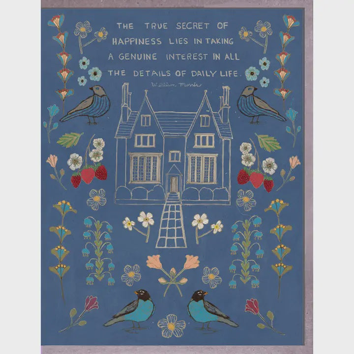 House Garden Happiness Card