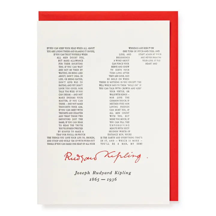 If - Greeting Card
