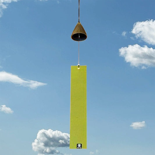 Windchime - Gold Ribbed Cone