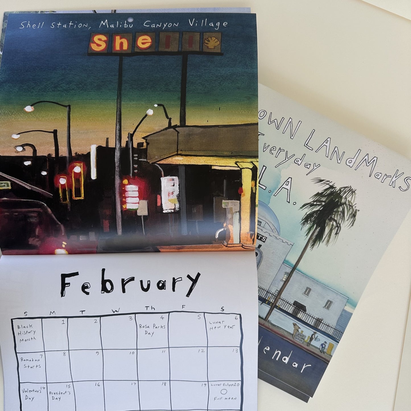 2027 Unknown Landmarks Everyday LA Calendar