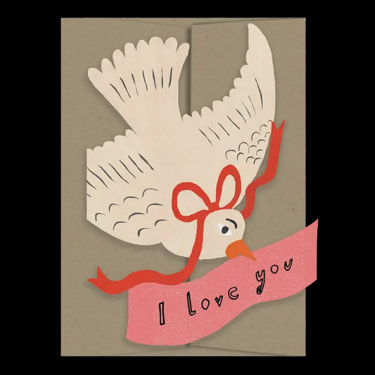Love You Bird Card