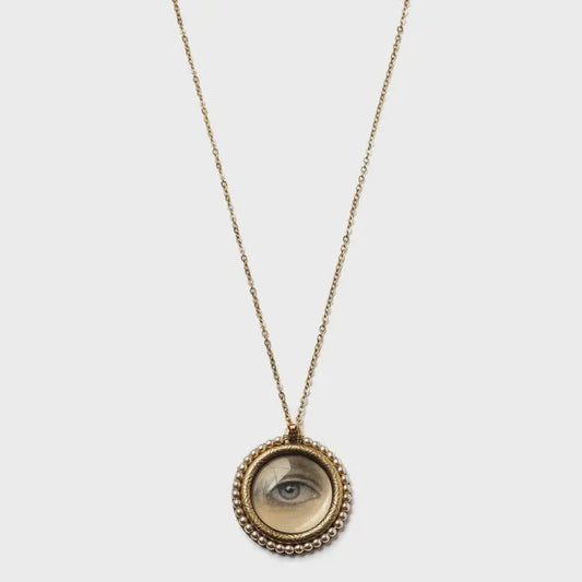Lover's Eye Pendant Necklace