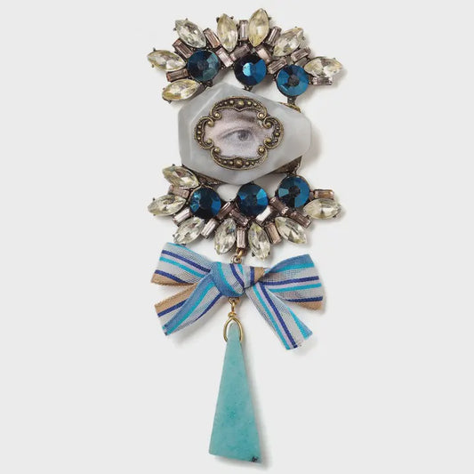 Medieval Eye Brooch