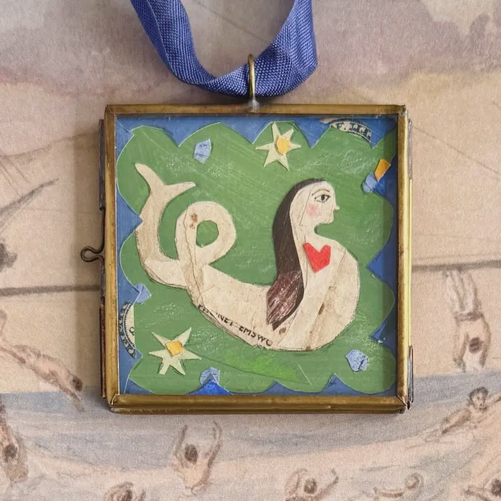 Meriwether Mermaid Art Locket