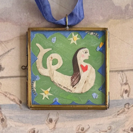 Meriwether Mermaid Art Locket