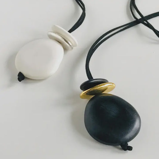 River Pebble Necklaces