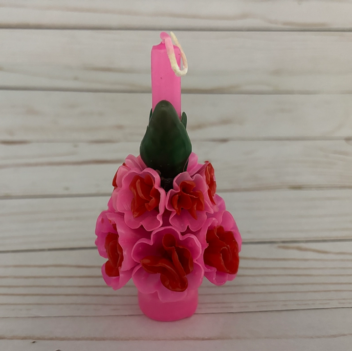 Oaxacan Floral Candles