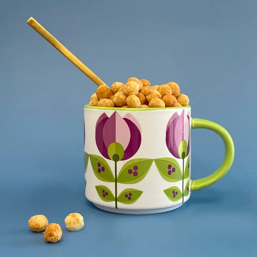 Modern Tulip Flower Coffee Mug