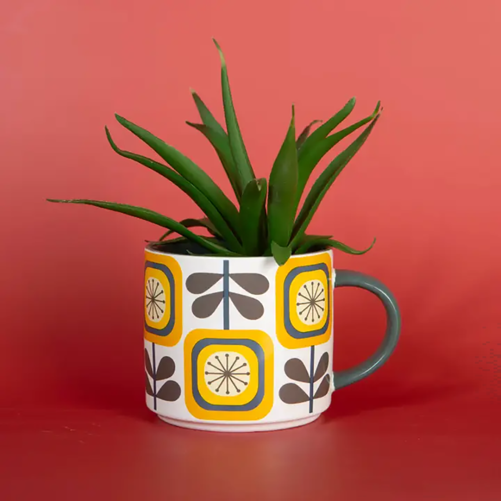 Mod Sunflower Coffee Mug