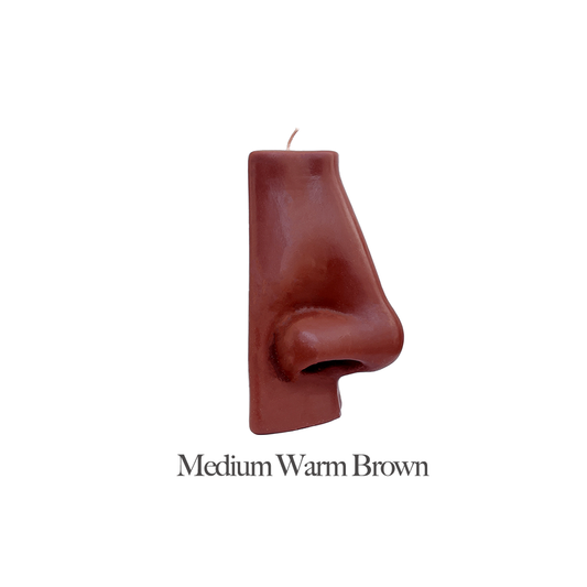 Nose Sculpture Candle - assorted