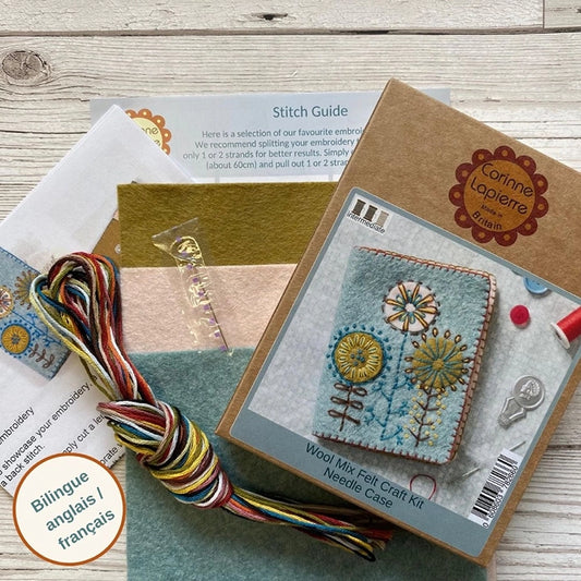 Needle Case Embroidery Kit