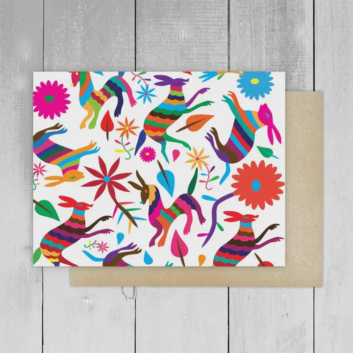 Otomi Greeting Card
