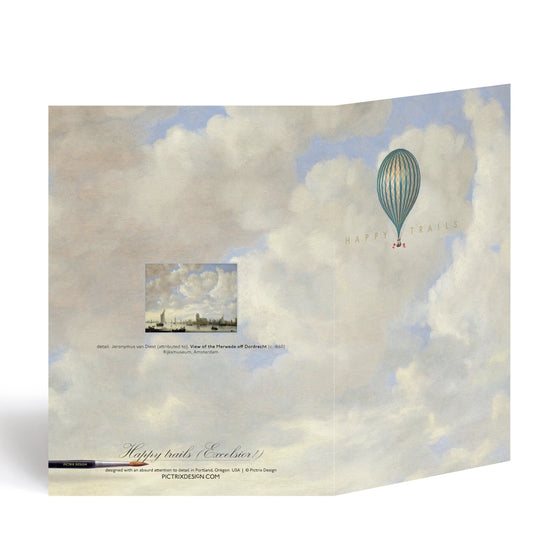 Happy Trails - Greeting Card