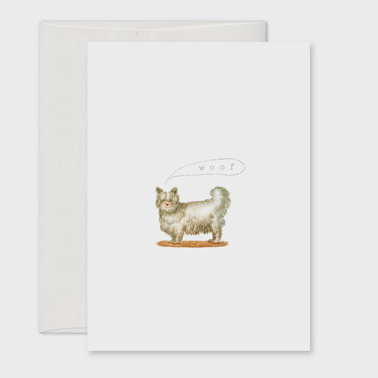 Woof Dog Card