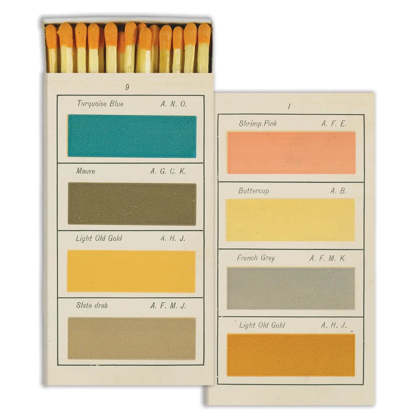 Colorful Matchboxes