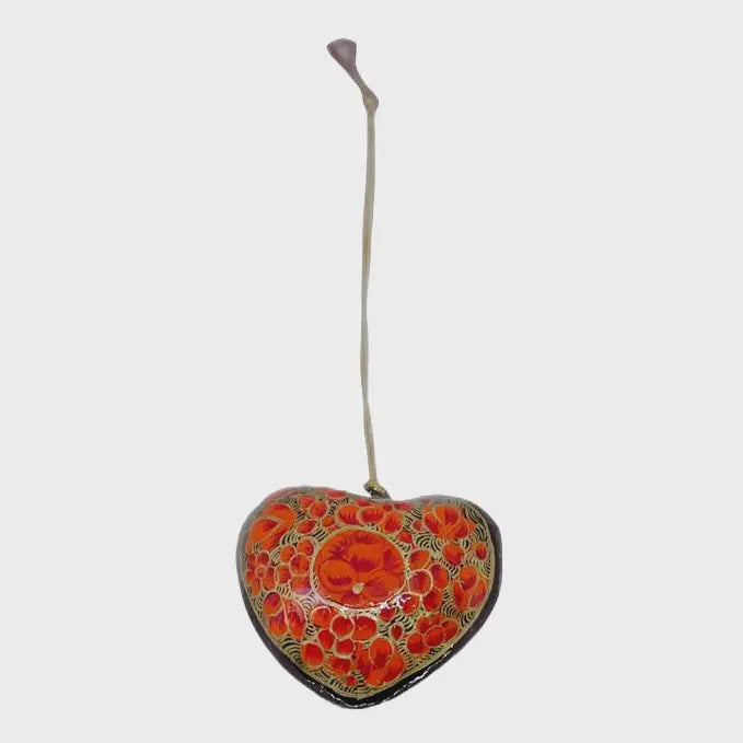 Hand-painted Papier Mache' Hearts